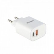 4820046 Intelbras carregador rapido EC11 USB-A + USB-C 20W com 2 saídas - Branco | Intelbras carregador rapido EC11 USB-A + USB-C 20W com 2 saídas - Branco Intelbras carregador rapido EC11 USB-A + USB-C 20W com 2 saídas - Branco